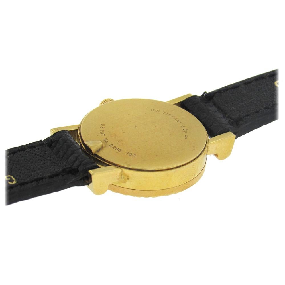 18 Karat Tiffany & Co. Atlas Quartz Wristwatch 1