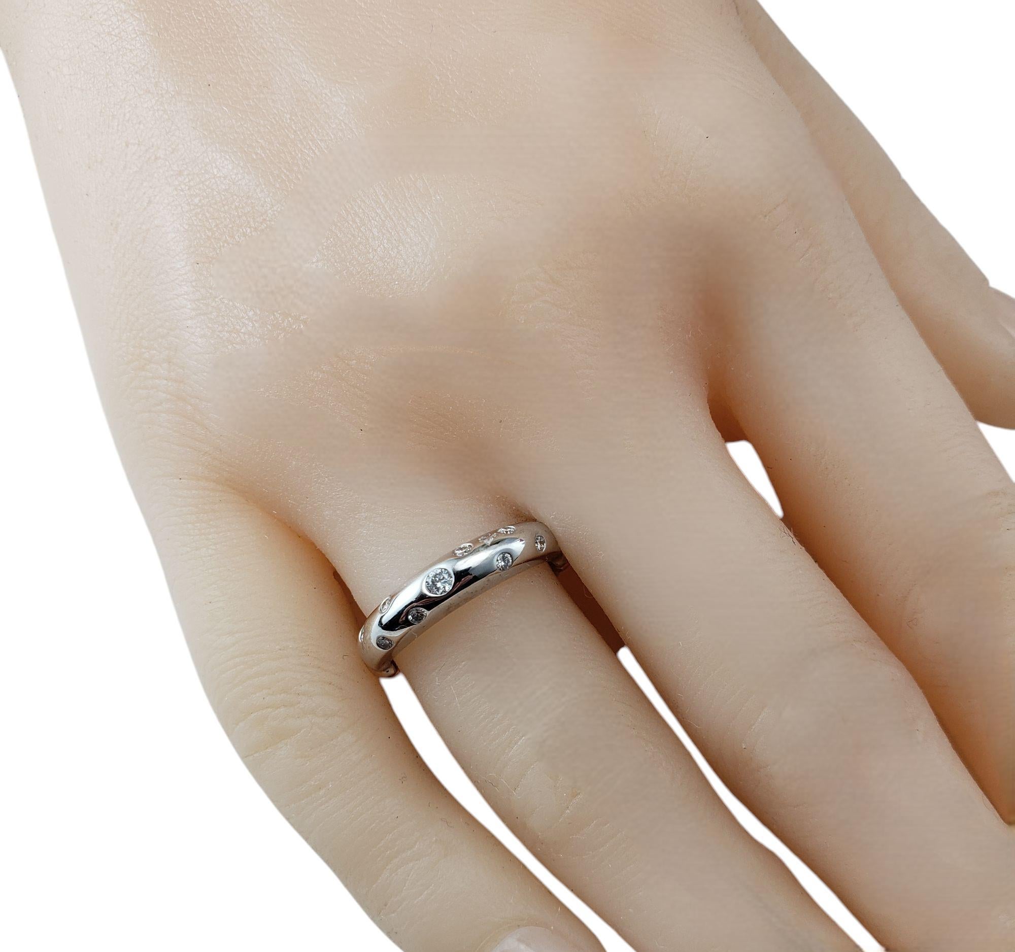 18 Karat Two Tone Gold and Diamond Ring Size 6.25 #20977 For Sale 2