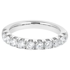 18 Karat White Diamond Station Band
