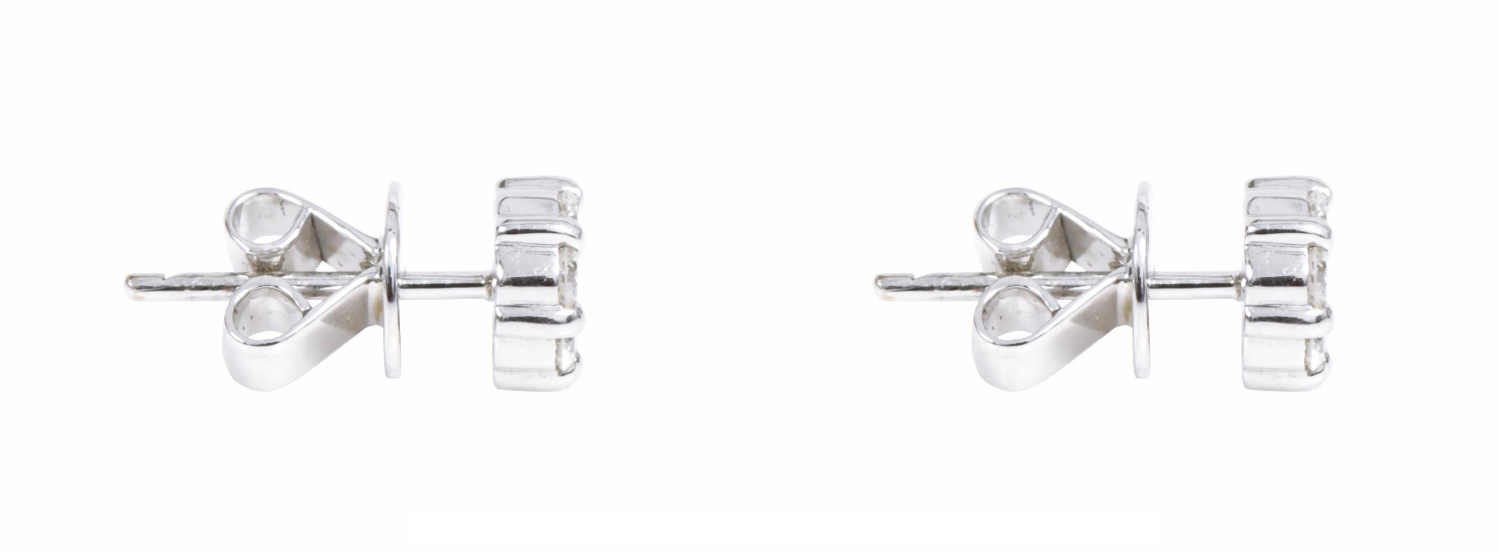 Brilliant Cut 18 Karat White Gold 0.68 Carat Diamond 