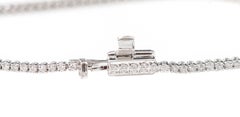 Bracciale Tennis in oro bianco 18 carati da 0,82 carati con diamanti a taglio brillante