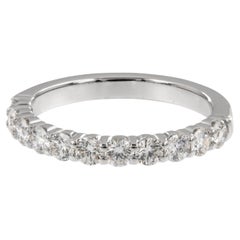 18 Karat White Gold 1.04 Cttw Diamond Band