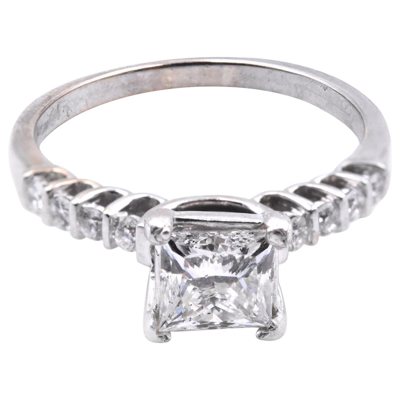 0.10Ct Diamond Wedding Ring In 9ct White Gold