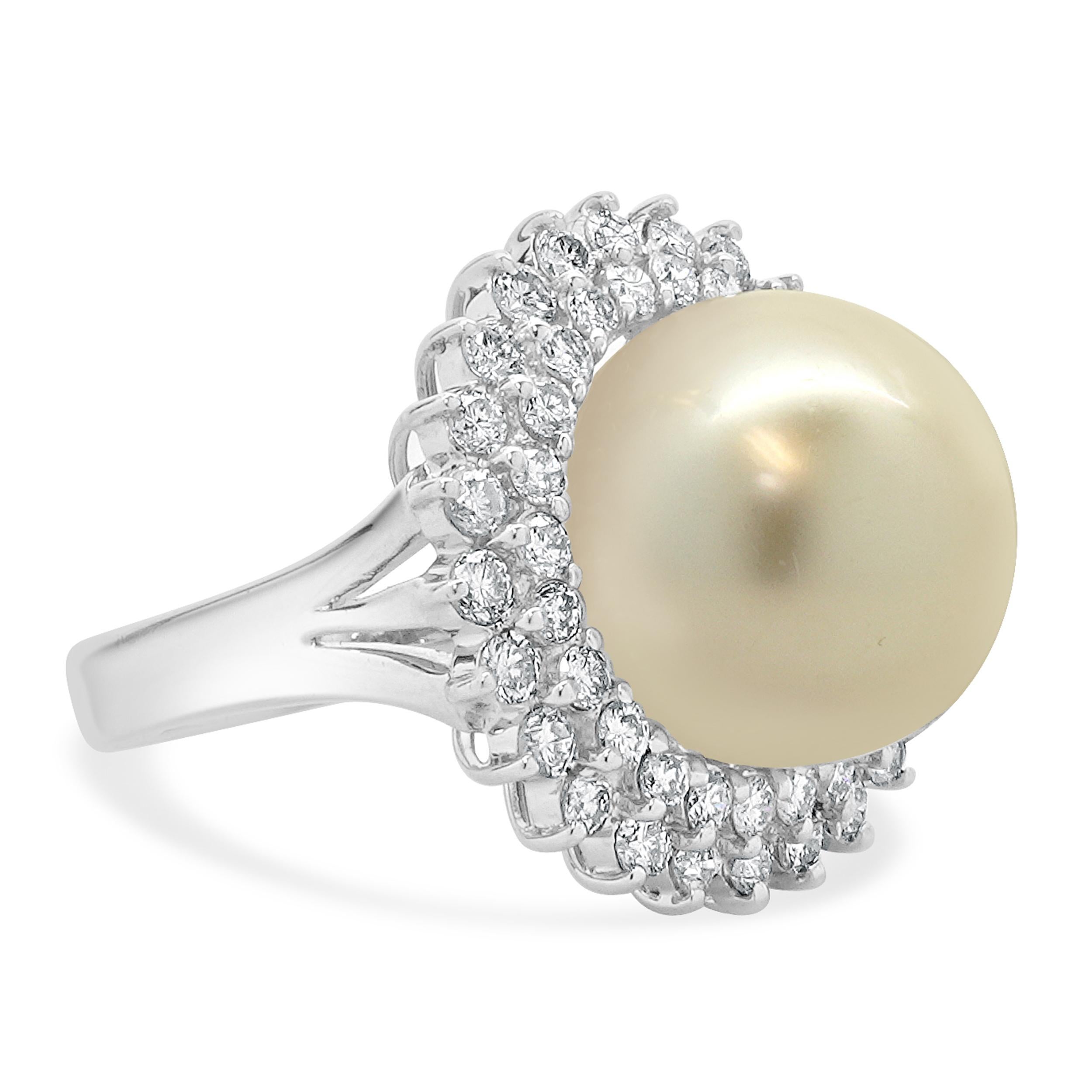 Concepteur : personnalisé
Matériau : Or blanc 18K 
Diamant : 48 diamants ronds de taille brillant = 1,20cttw
Couleur : I / J
Clarté : SI1-2
Taille de l'anneau : 2,5 (veuillez prévoir jusqu'à 2 jours ouvrables supplémentaires pour les demandes de