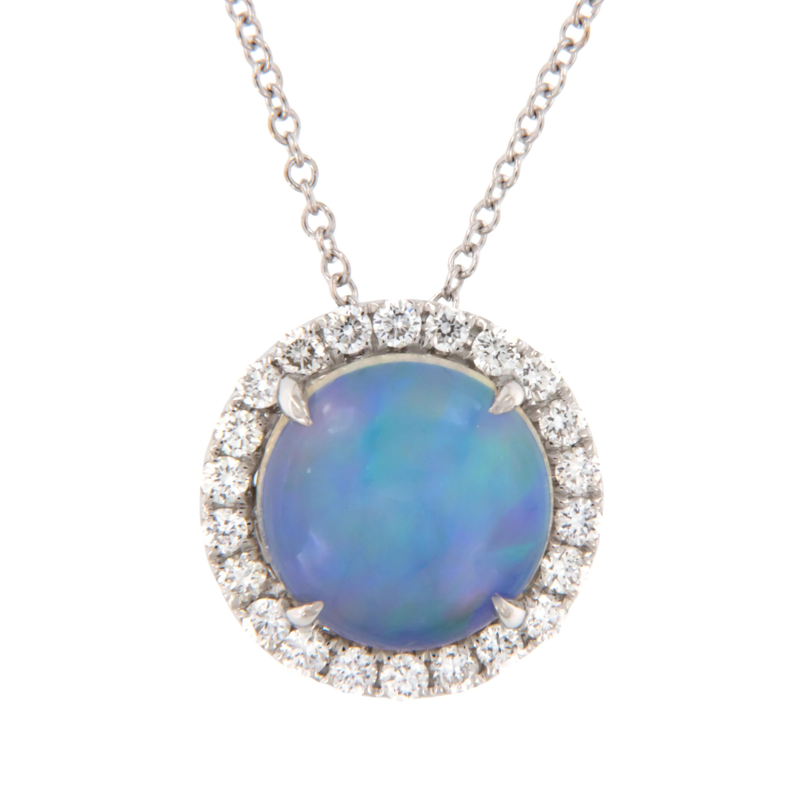 Opals have been compared to volcanoes, galaxies, and fireworks with their never ending combination of colors and patterns. This kaleidoscopic gem encompasses the green of emerald, the yellow of topaz, the blue of sapphire, the purple of amethyst,