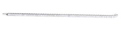18 Karat White Gold 14.75 Carat Diamond Princess-Cut Tennis Bracelet