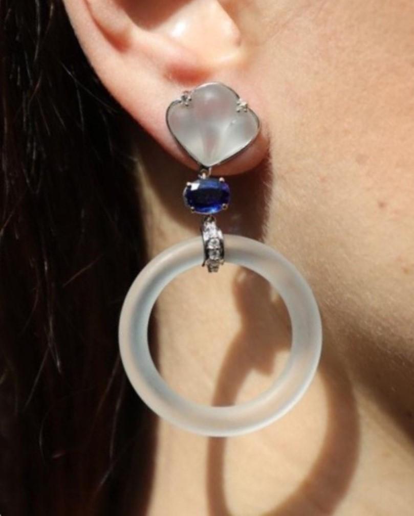 classy diamond earrings