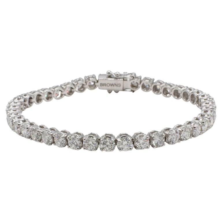 Diamond, Gold and Antique Tennis Bracelets - 5,354 For Sale at 1stDibs