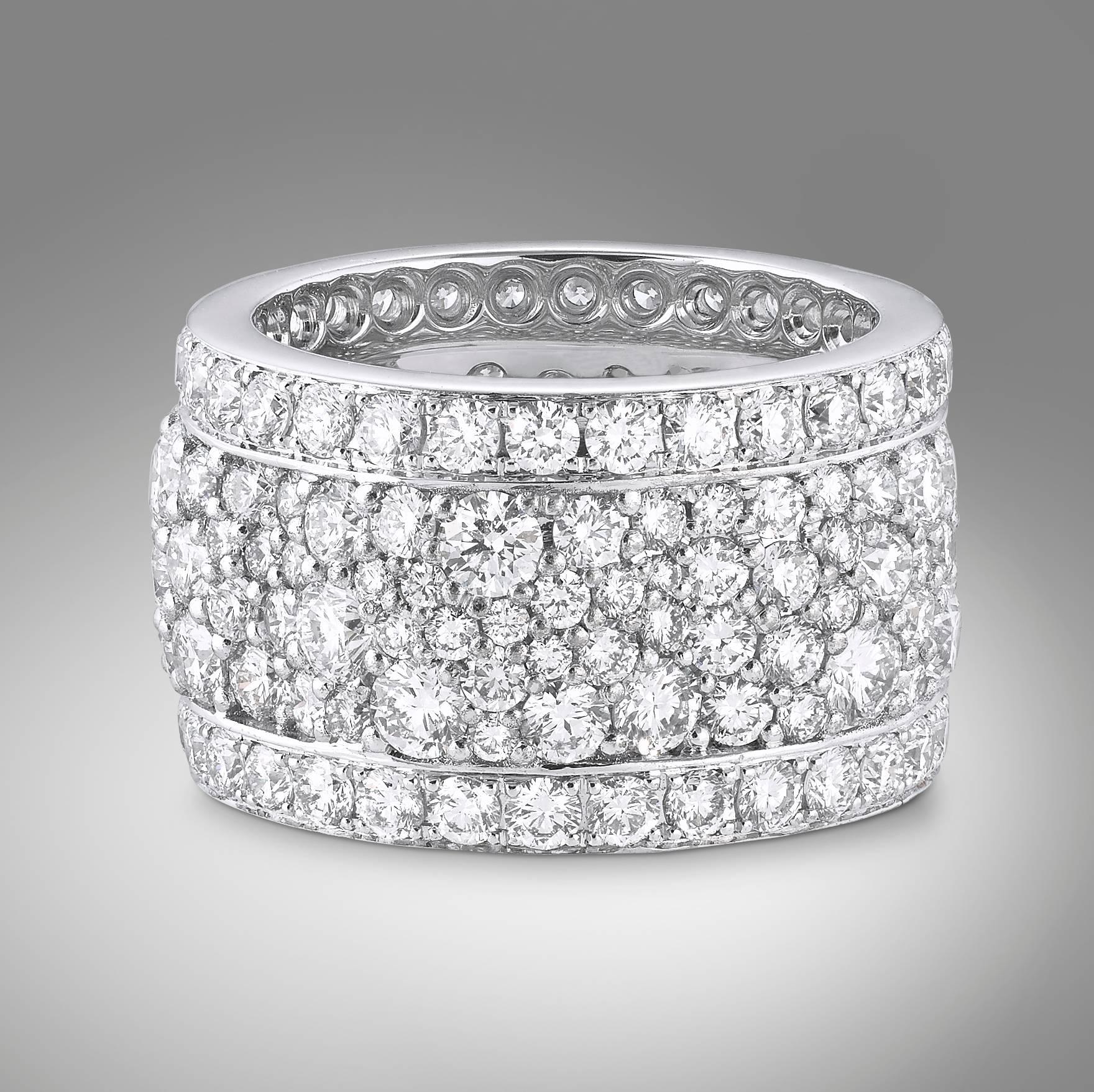 This ring is part of our iconic heritage collection, Legends of Africa.

Vania celebrates the beauty and strength of her African homeland with intricate designs, infused with the intensity of the finest gemstones and exquisite diamonds. This