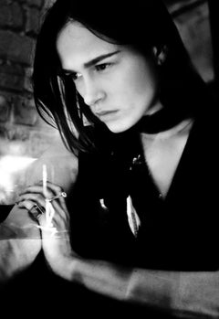 Eighteen Karat White Gold Art Deco Style Ring with Natural Pink Tourmaline