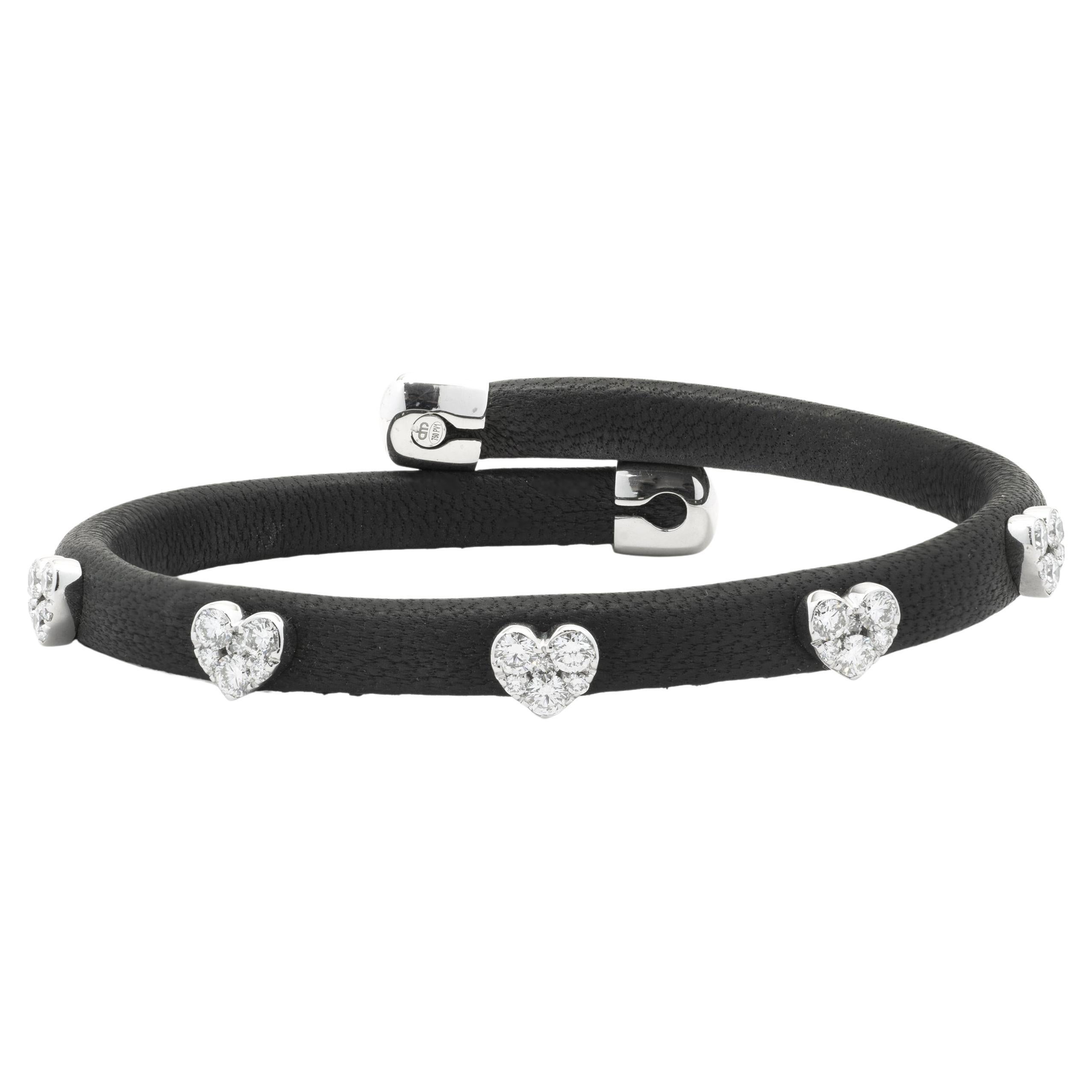 18K White & Rose Gold Diamond Star Bracelet