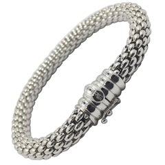 18 Karat White Gold Bracelet