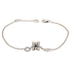 18 Karat White Gold Bulgari B-Zero Mini Bracelet