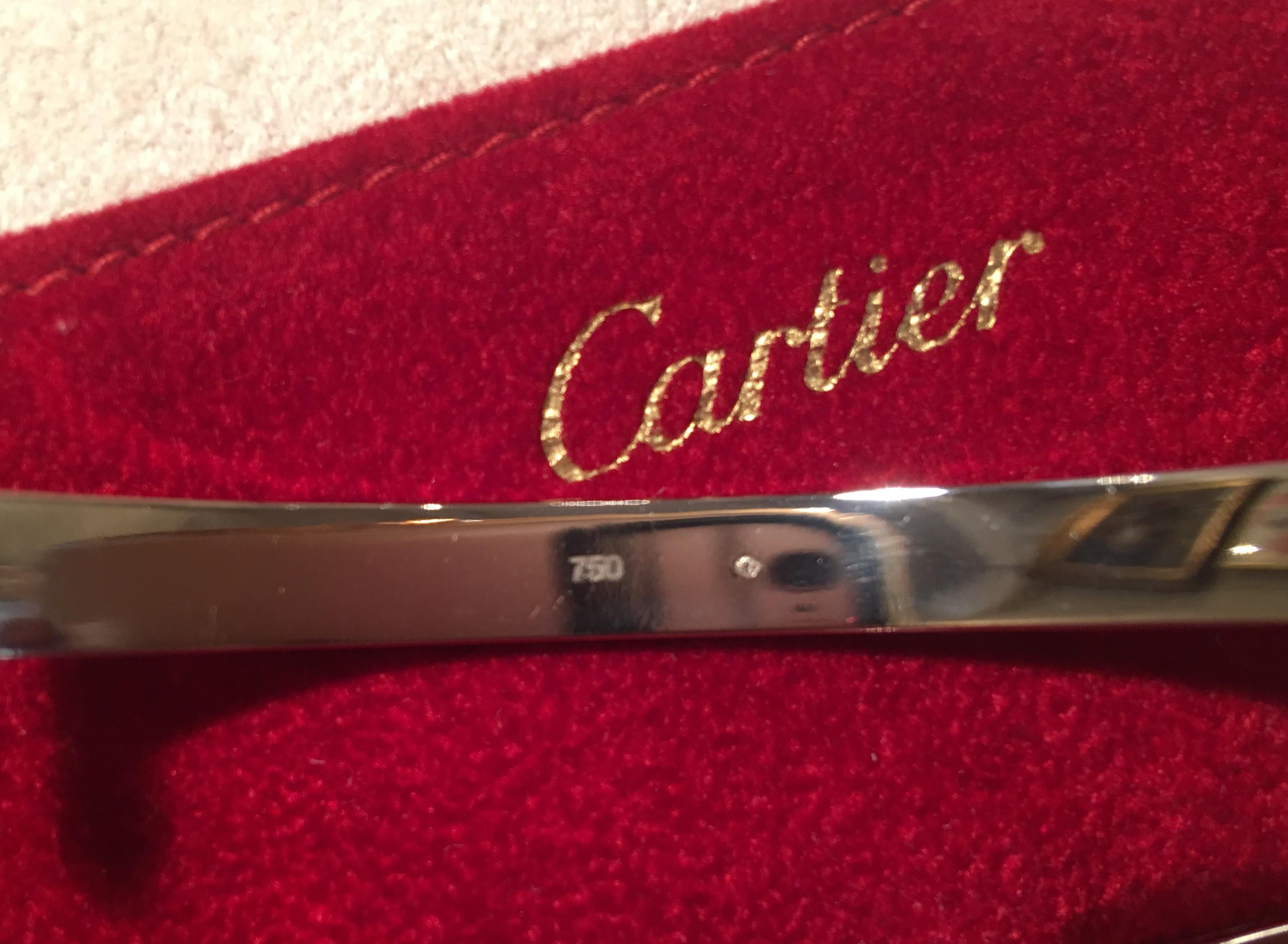 18 Karat White Gold Cartier Love Bangle Bracelet In Excellent Condition In Paris, FR