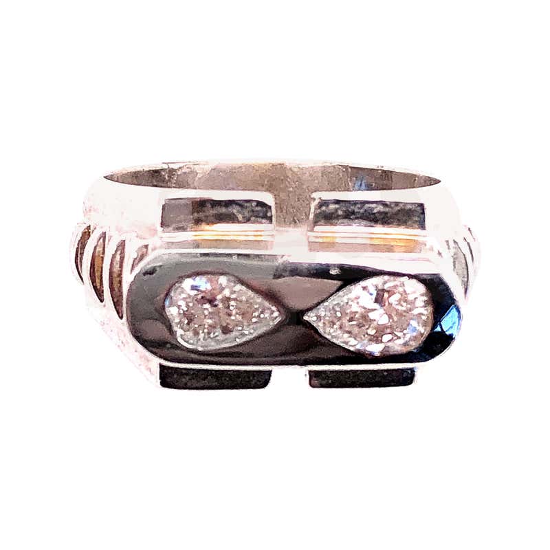 Diamond Slide Rings Contemporary Design Sliding Diamond Ring For Sale at 1stDibs ...