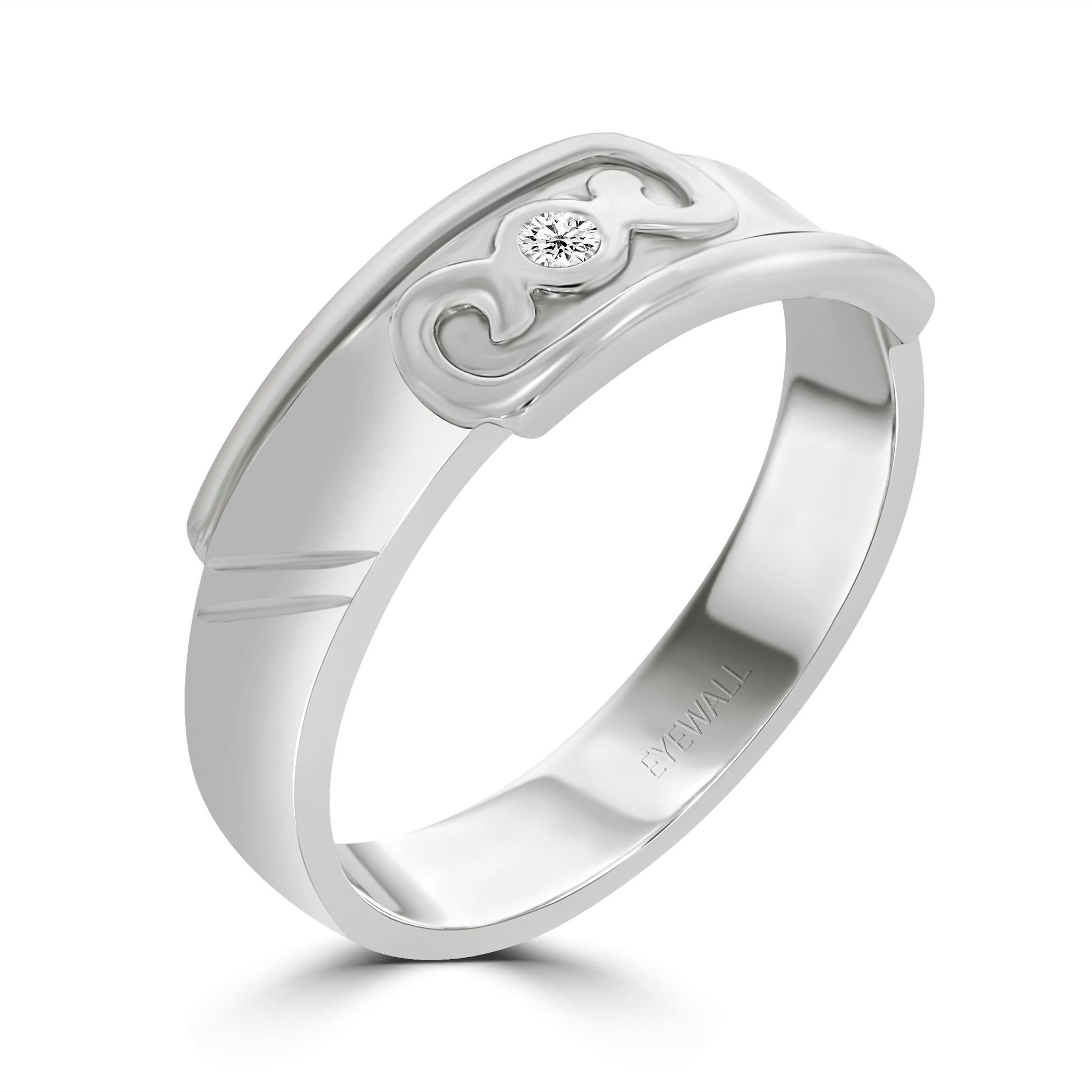 Anello con diamante Devotion in oro bianco 18 carati In condizioni Nuovo in vendita a COTTESLOE, AU
