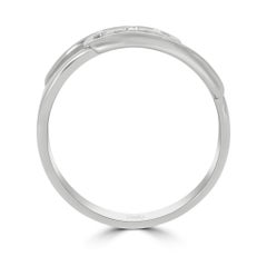 18 Karat White Gold Devotion Ring