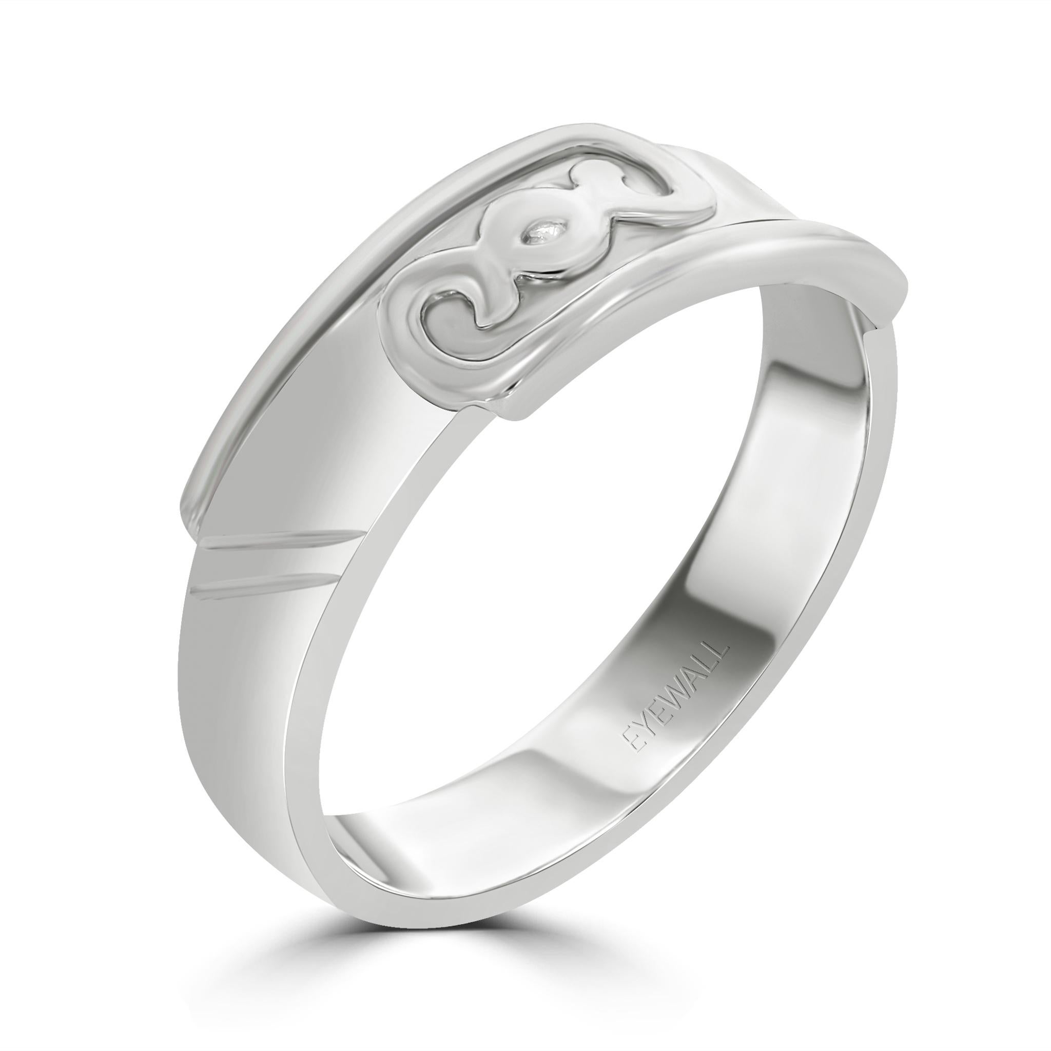 Anello della devozione in oro bianco 18 carati In condizioni Nuovo in vendita a COTTESLOE, AU