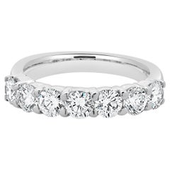 18 Karat Weißgold Diamantring mit Diamanten