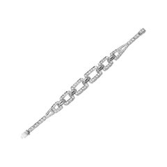 18 Karat White Gold Diamond Bracelet