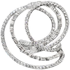 18 Karat White Gold Diamond Cocktail Ring