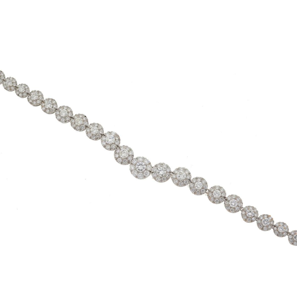 multi stone diamond necklace