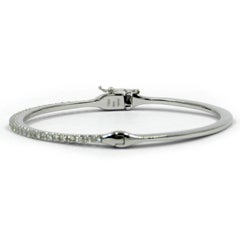 18 Karat White Gold Diamond Garavelli Bracelet