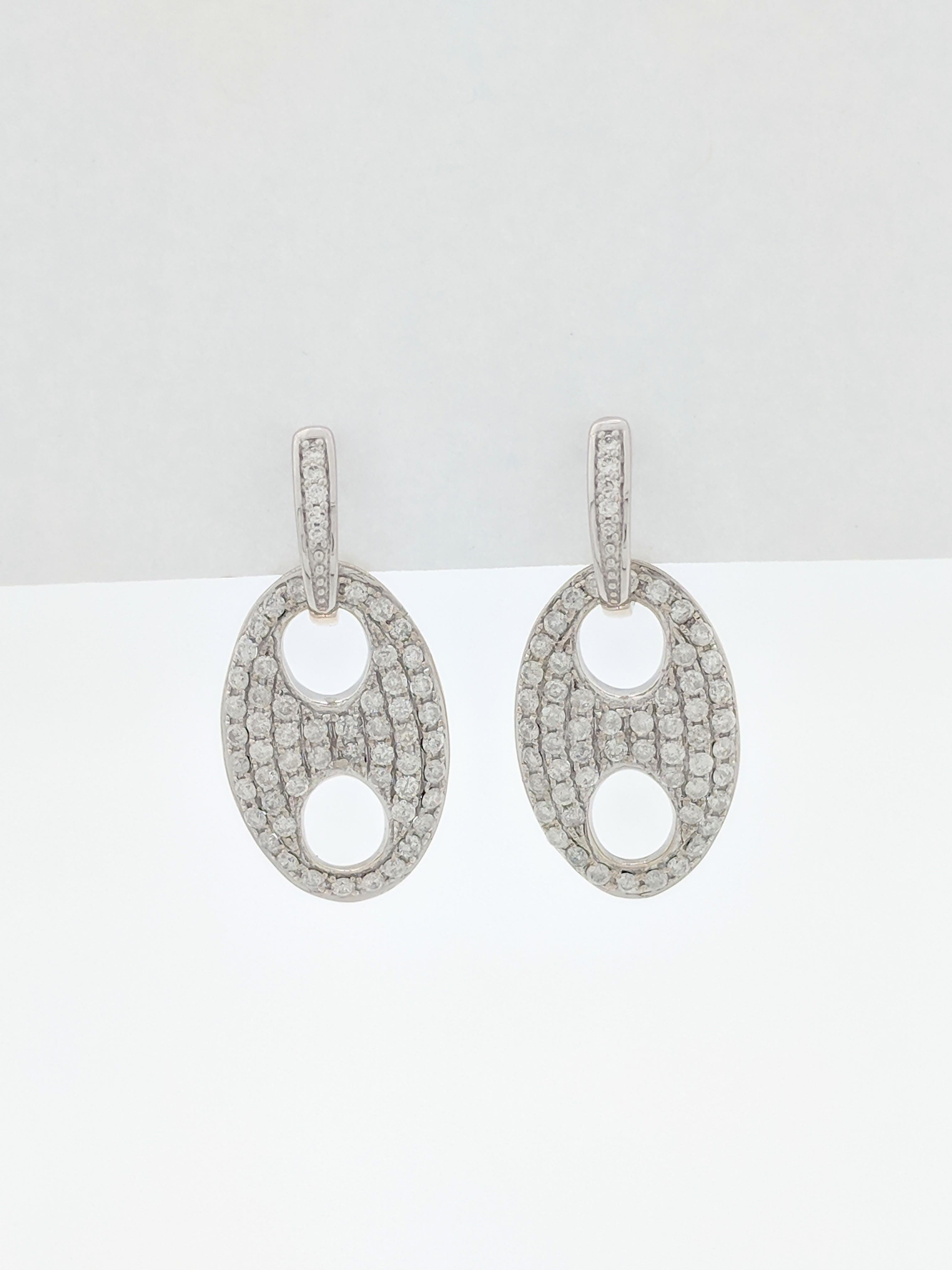 gucci rhinestone earrings