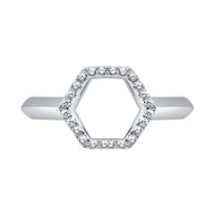 18 Karat Weißgold Diamant-Halo-Ring