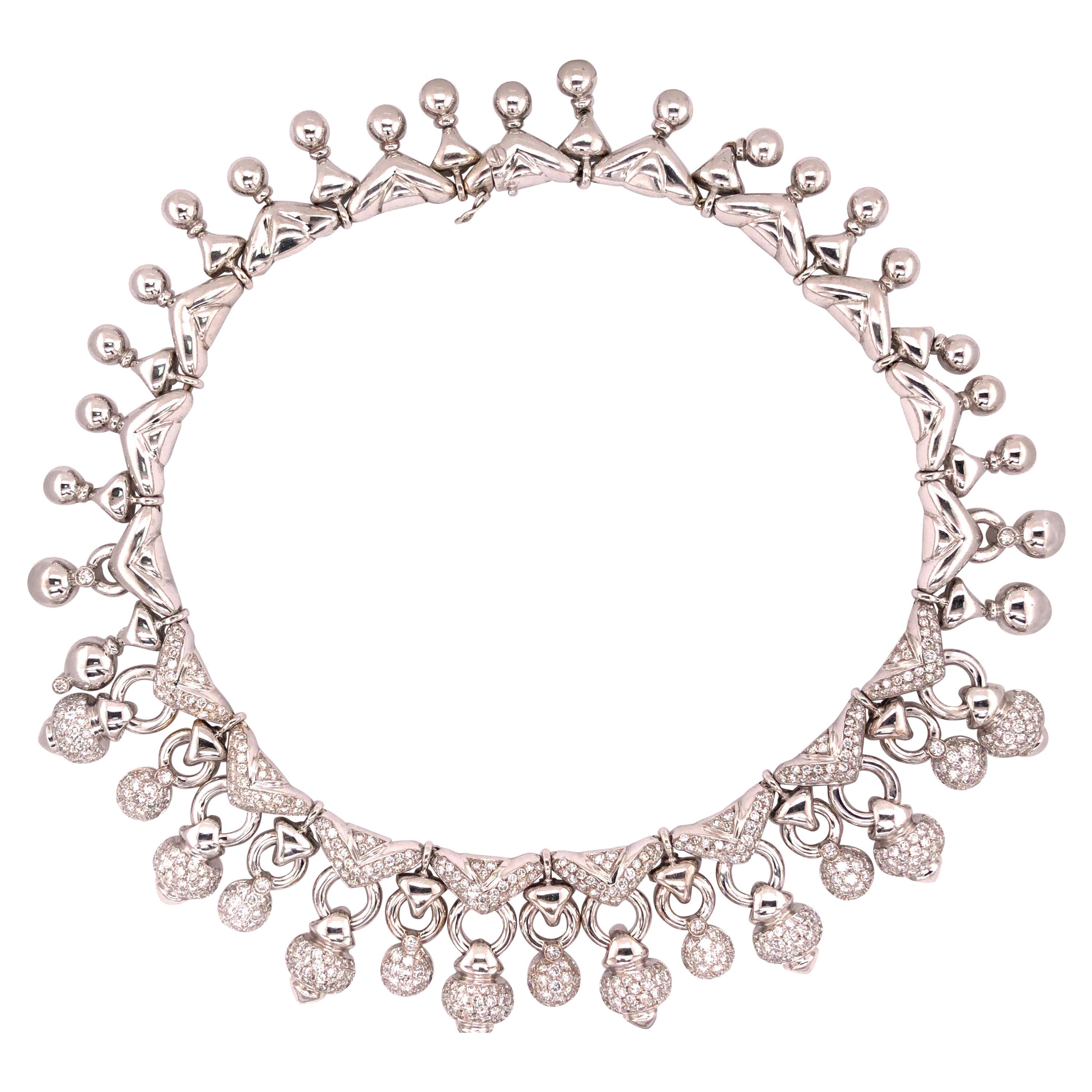 Diamond & 18k Gold Élite Necklace