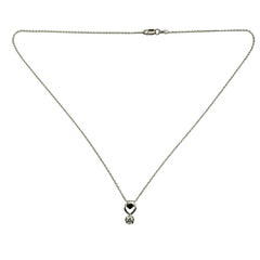 18 Karat White Gold Diamond Pendant Necklace #19177