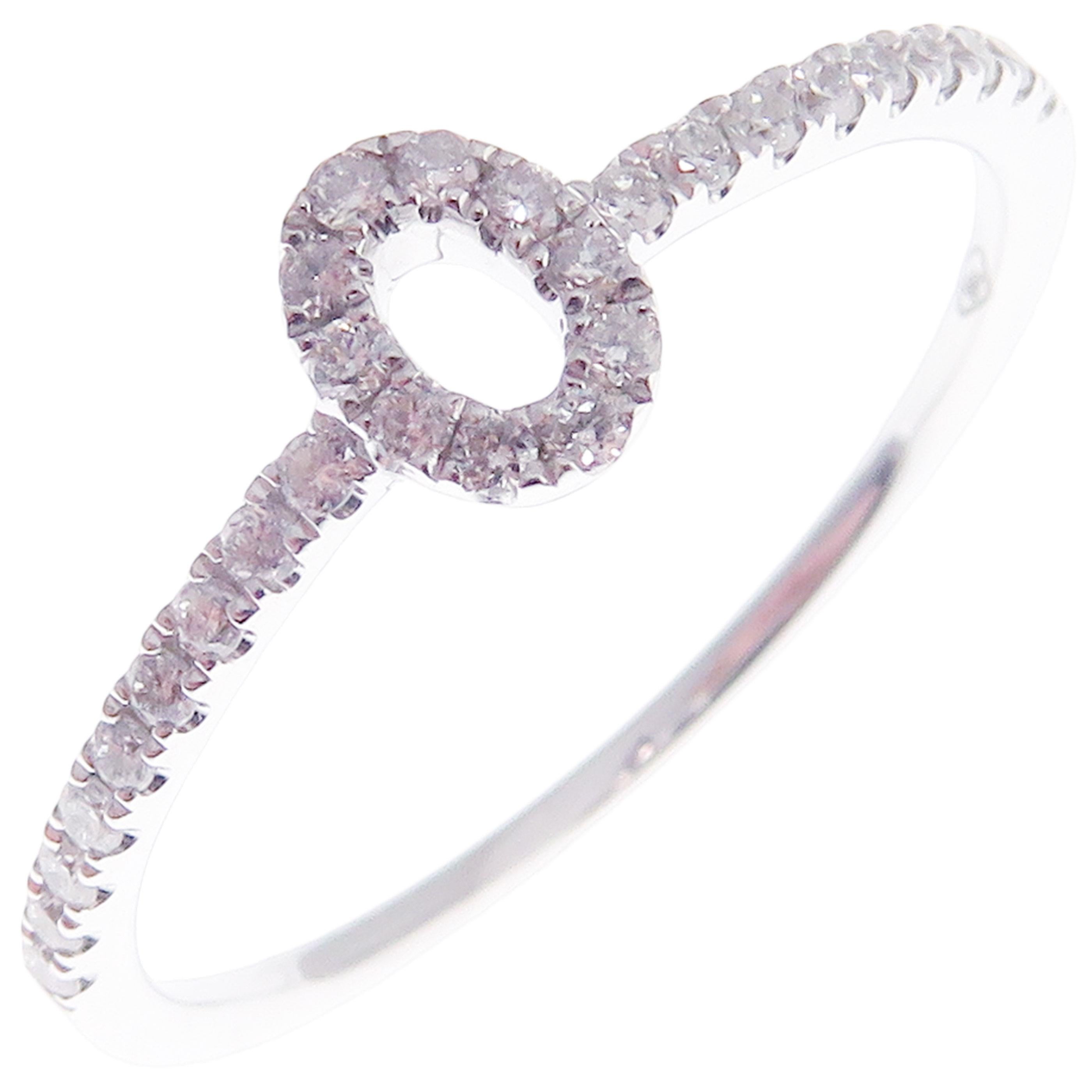This trendy simple stackable ring is crafted in 18-karat white gold, featuring 28 round white diamonds totaling of 0.19 carats.
Approximate total weight 1.26 grams.
Standard Ring size 7
SI-G Quality natural white diamonds.