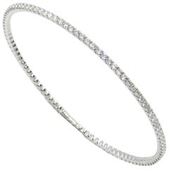 18 Karat White Gold Diamonds Garavelli Bracelet