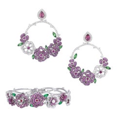 White Gold Bangles