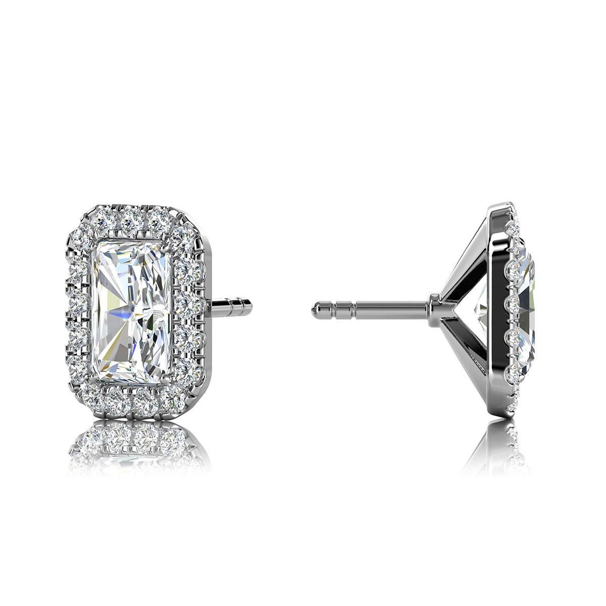 1/2 carat vs 1 carat diamond earrings