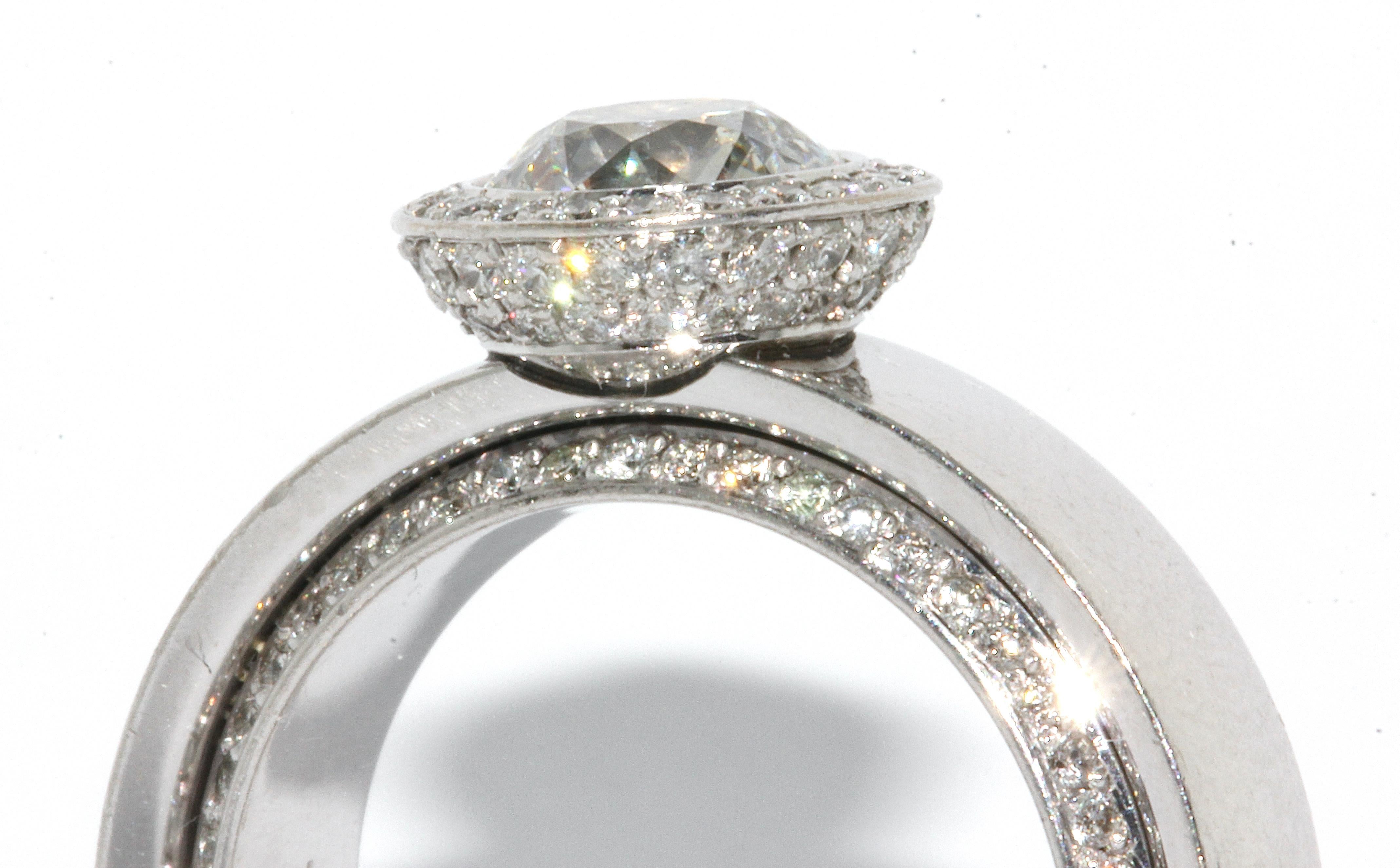 big solitaire diamond ring