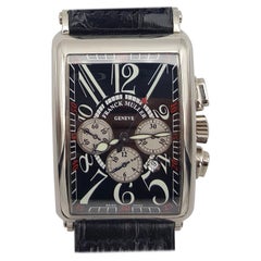 Orologio Franck Muller oro bianco 18kt Long Island 1200 CC AT con garanzia di assistenza