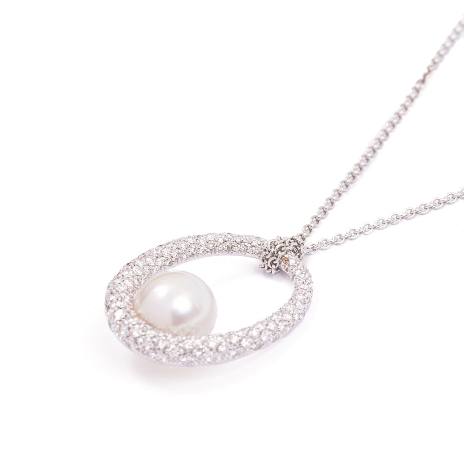 japan white gold necklace