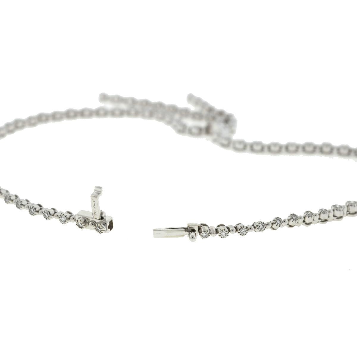 diamond lariat necklace white gold