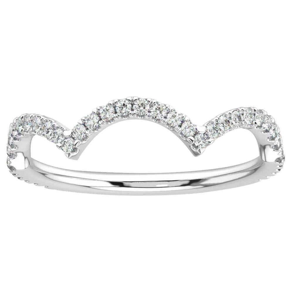 18 Karat White Gold Merida Diamond Ring '1/4 Carat' For Sale