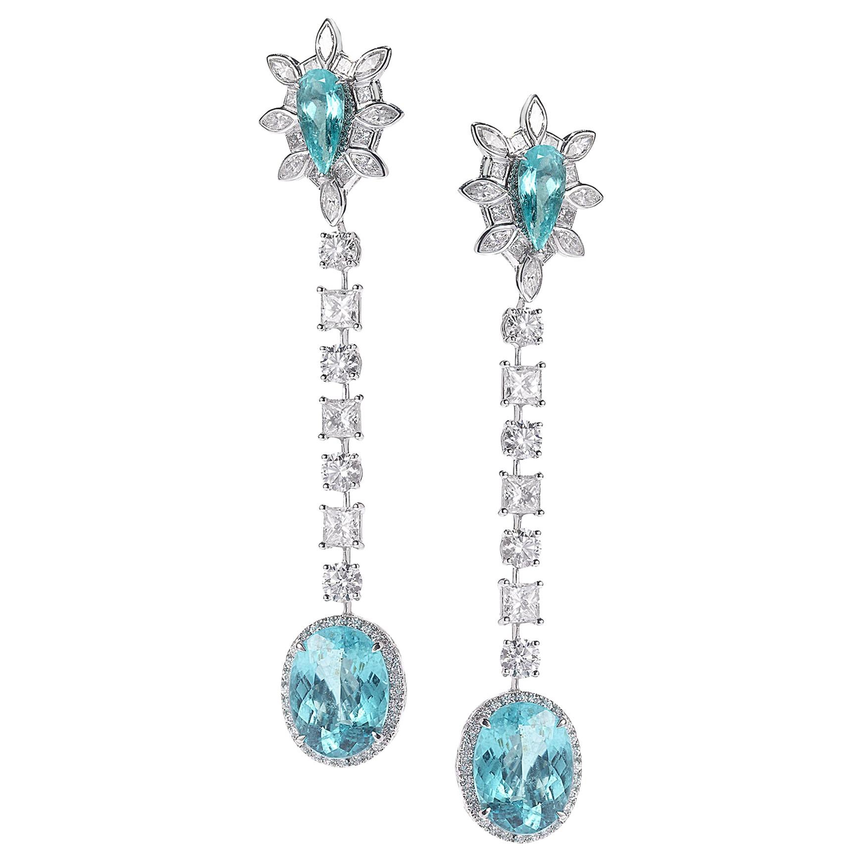 Paraiba Ariel Drop Earrings