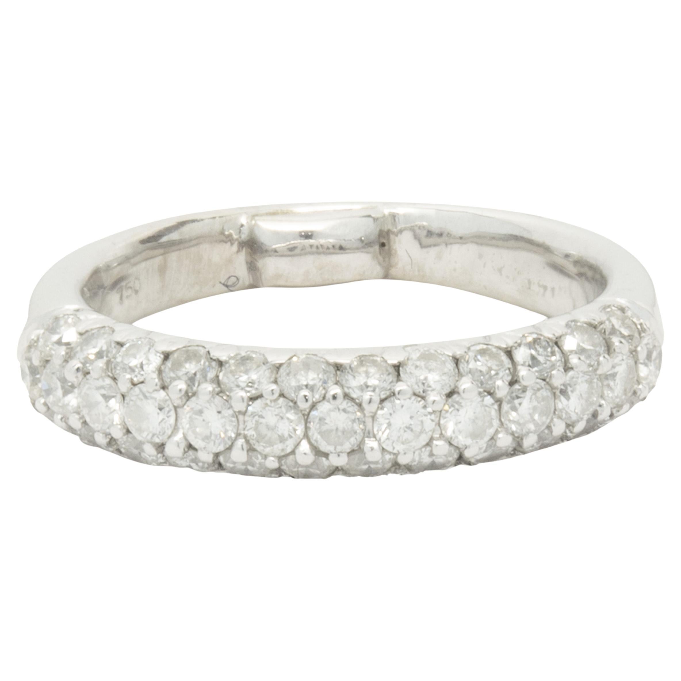 Chanel Coco Crush 18 Karat White Gold Band with Diamonds For Sale at  1stDibs
