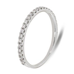 18 Karat White Gold Petite Micro-Prong '1/5 Carat'