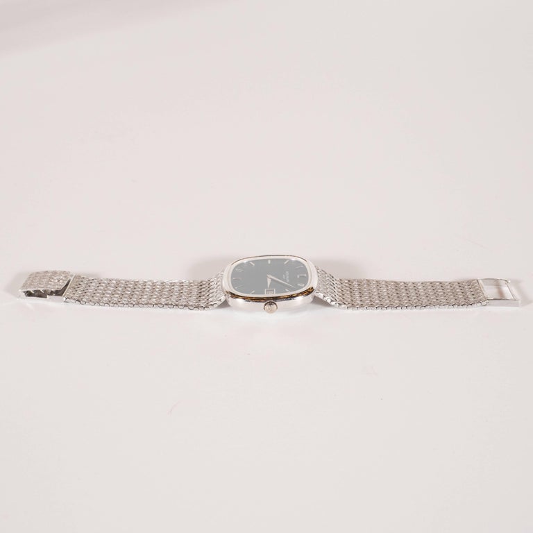 patek philippe white gold automatic watch ref 3604