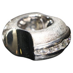 Bague en or blanc 18 carats