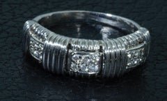 18 Karat White Gold Roberto Coin Appassionata Diamond Ring