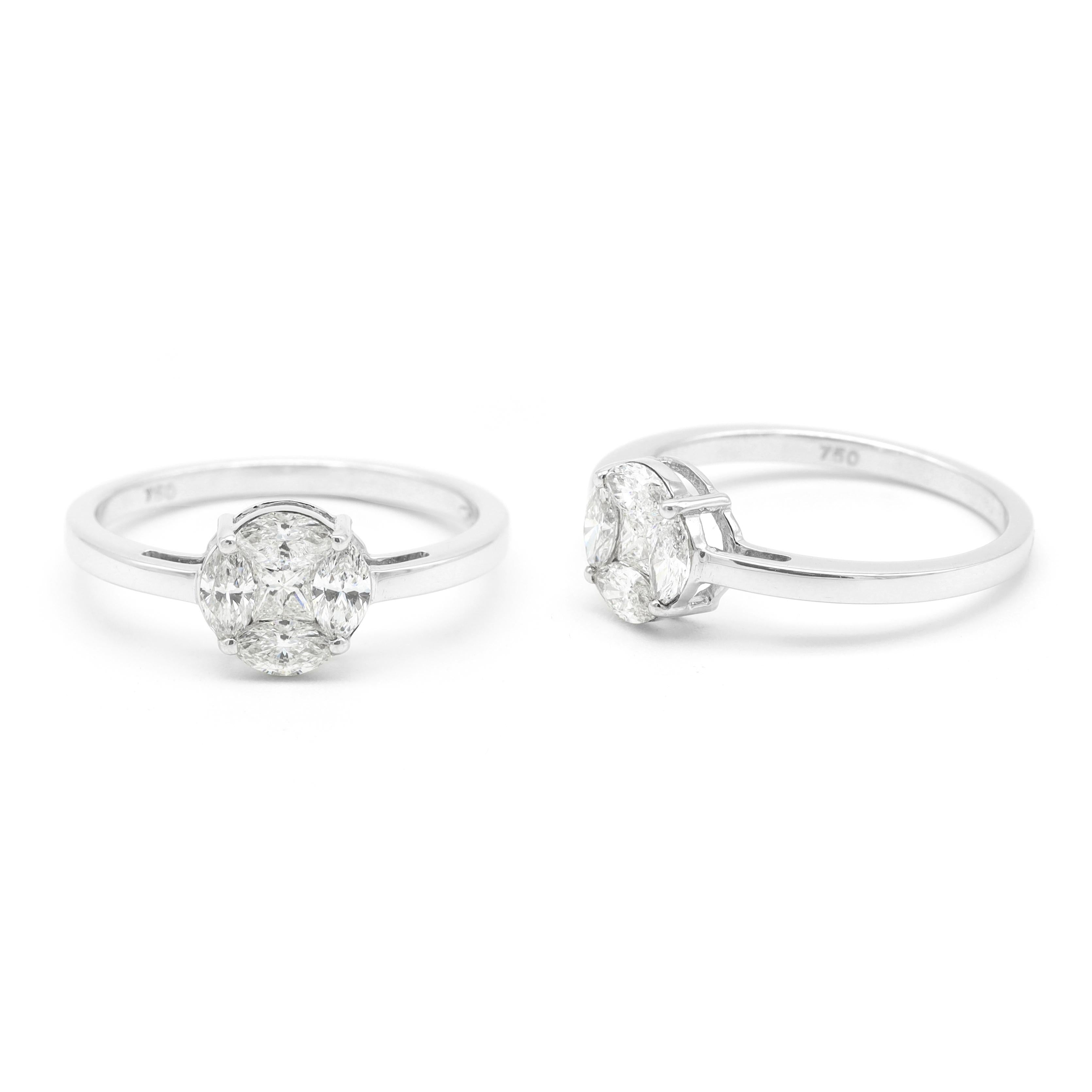 round pie cut diamond