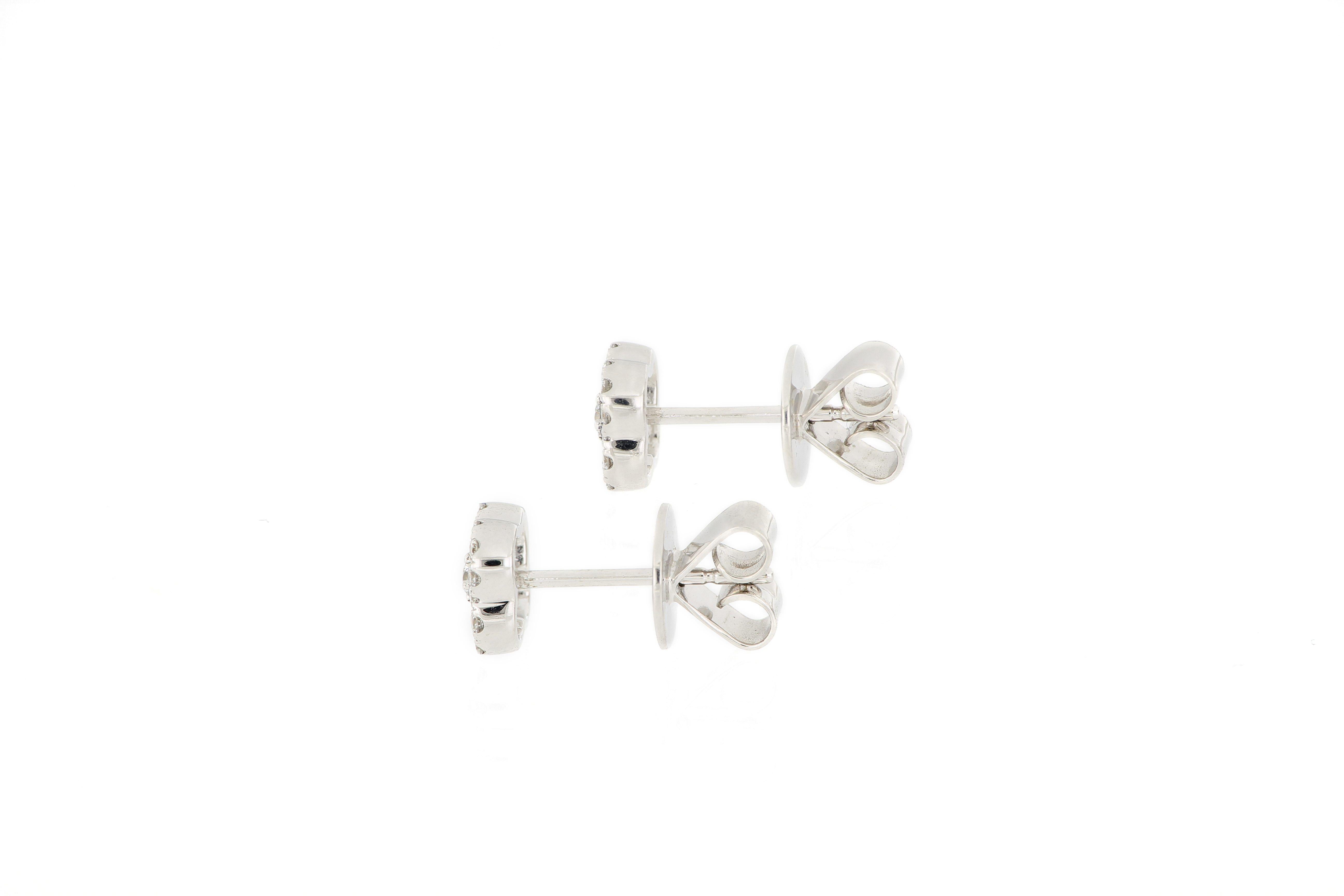 four leaf clover earrings