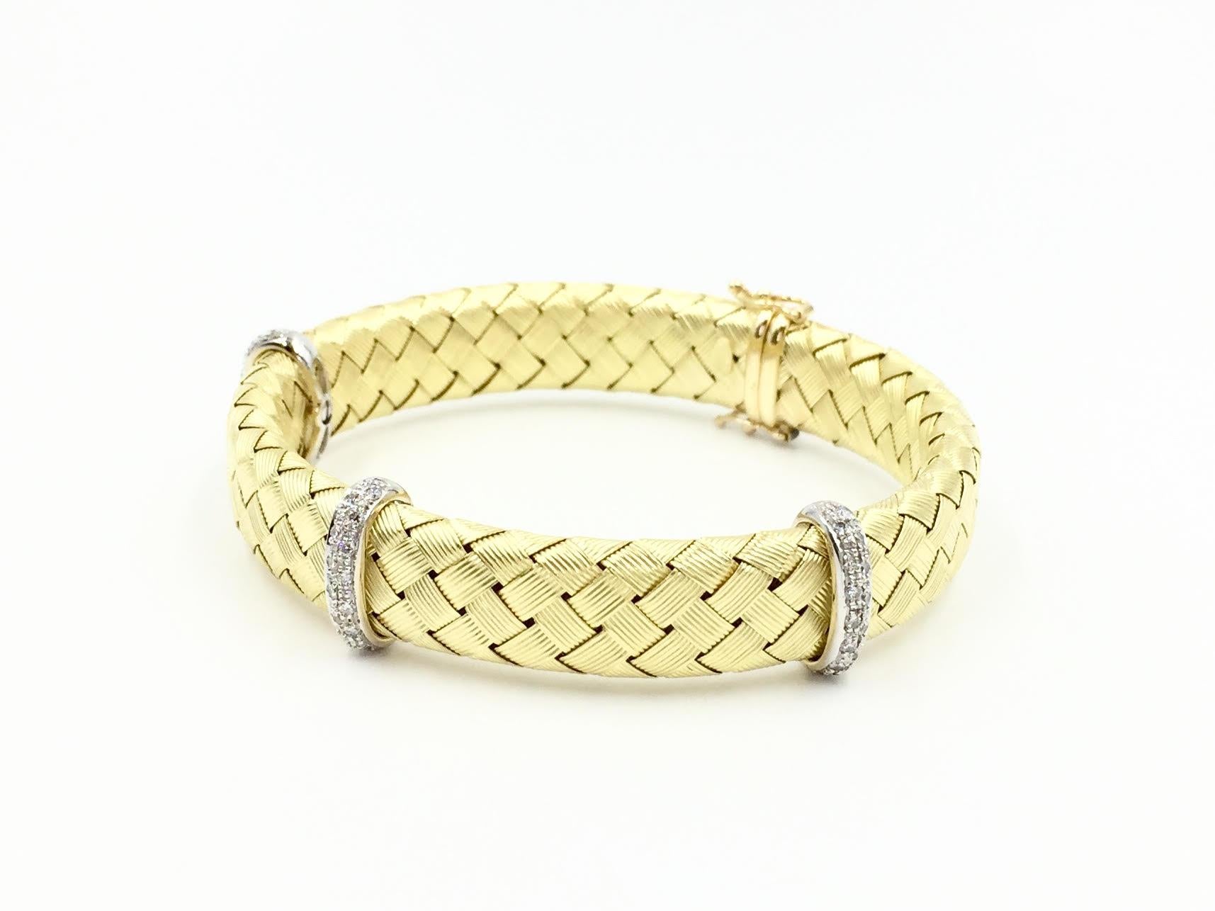 18 karat gold bracelet