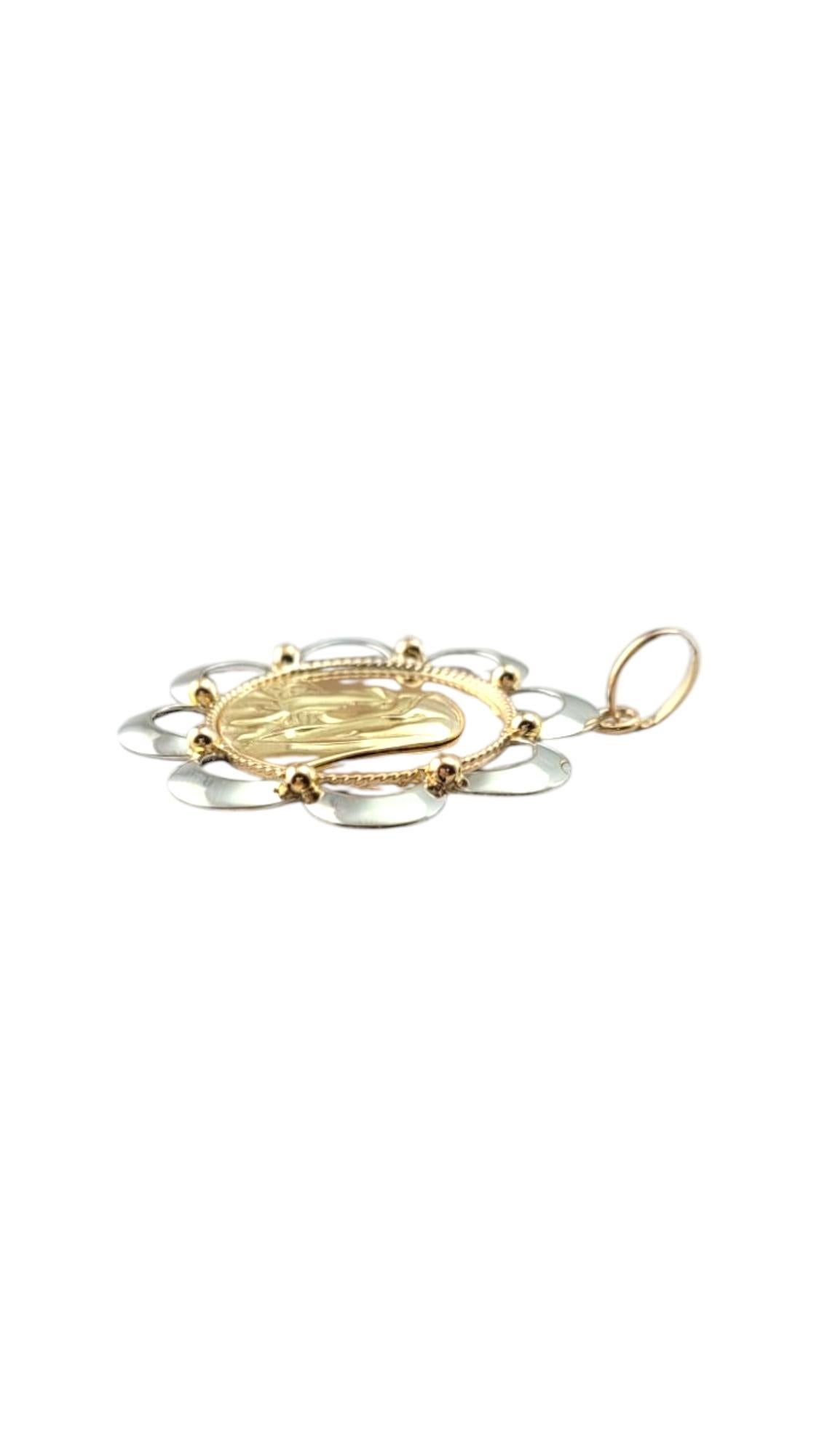 Pendentif Blessing en or jaune et blanc 18 carats #21273 en vente 1